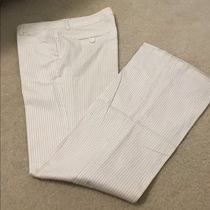 Guess Jeans, size 28, white pinstripe